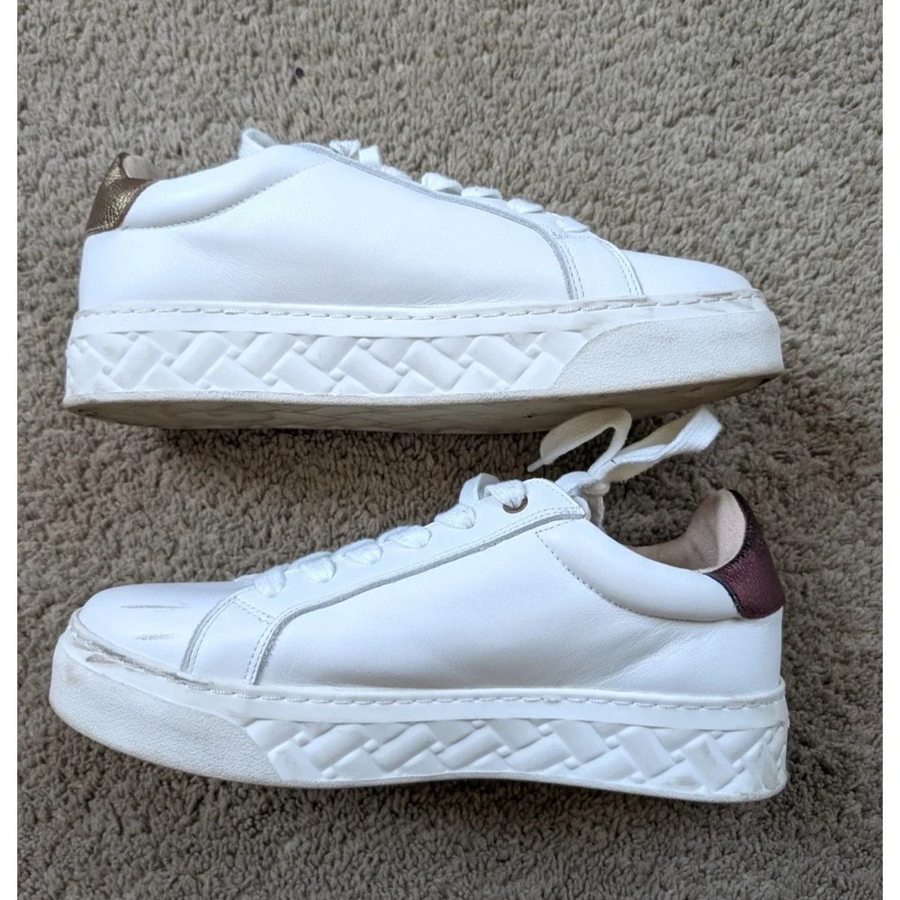 Kurt Geiger Womens Size 39 US 8-8.5 Shoes London Lane Eye Sneakers Eye Rainbow
